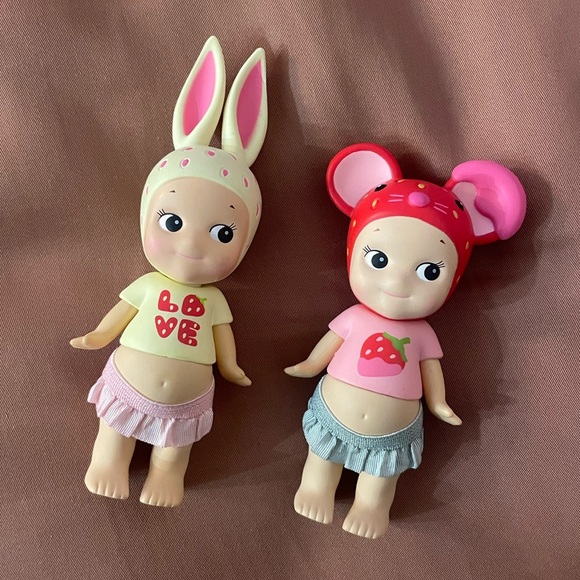 Sonny Angel Accessories - sonny angel bundle 🍓 🐰 🐭 🍓